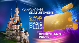 5 pass annuels pour Disneyland Paris sont à remporter !