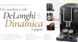 Une machine à café DeLonghi à remporter !