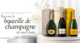 Une bouteille de champagne de votre choix à gagner !