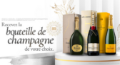 Une bouteille de champagne de votre choix à gagner !