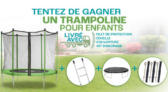 Un trampoline pour enfants est à remporter !