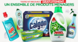 Un ensemble de produits ménagers à tester gratuitement !