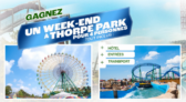 Un week-end à Thorpe Park pour 4 personnes est à remporter !