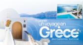 Un séjour en Grèce pour 2 personnes tout inclus est à gagner !
