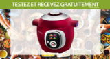 Tentez votre chance pour tester gratuitement un Cookeo !