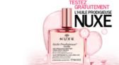 Recevez et tester l’huile prodigieuse Nuxe !