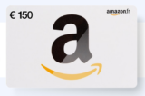 Une carte cadeau Amazon de 150€ à gagner !
